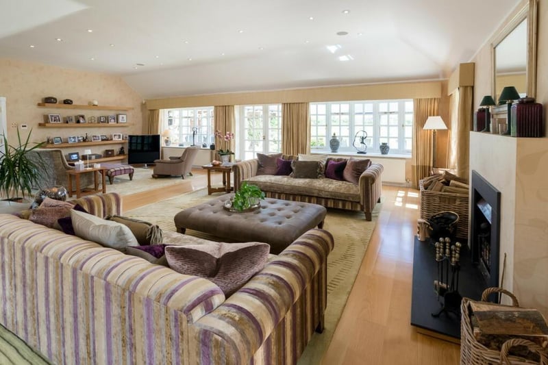 One of the many reception rooms. Photo by Fine and Country