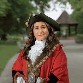 Rugby Mayor Nooria Sayani.