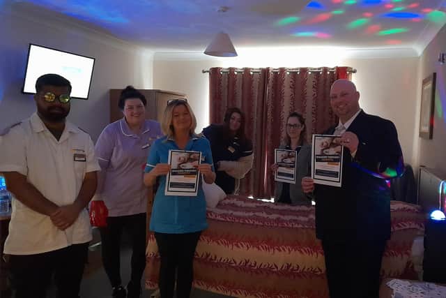 Cherry Tree Lodge care home in Whitnash have launched a 'Dementia experience room'. Photo supplied