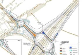 The Stoneleigh junction. Image by Warwickshire County Council