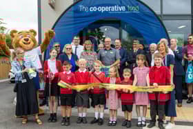 Pupils from Bishop's Itchington Primary School took part in the launch ceremony.