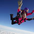 Tracy in the sky. Picture supplied.