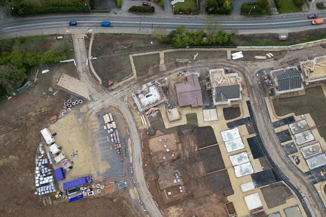 The site of the 150 homes. Photo supplied by Taylor Wimpey