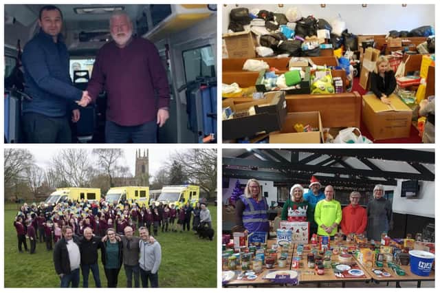 Communities across the Warwick district have united to help others during 2022.