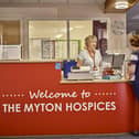 This Hospice Care Week, The Myton Hospices are inviting people to find out more about the services on offer and how it may be able to support residents and their loved ones, now or in the future. Photo supplied