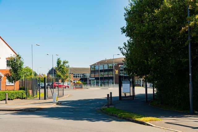 Aylesford School in Warwick is one of the schools that was added to the list of those forced to close some of its buildings due to the national reinforced autoclaved aerated concrete (Raac) saga. Photo by Mike Baker