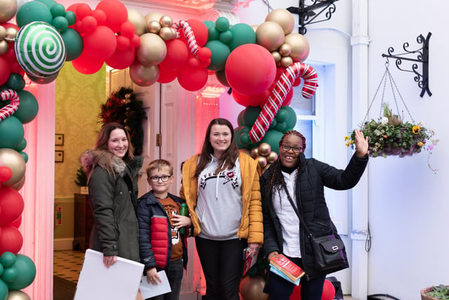 Forever Living welcomed more than 300 visitors to its Christmas market, which included children's activities inside the Manor. Photo by Forever Living