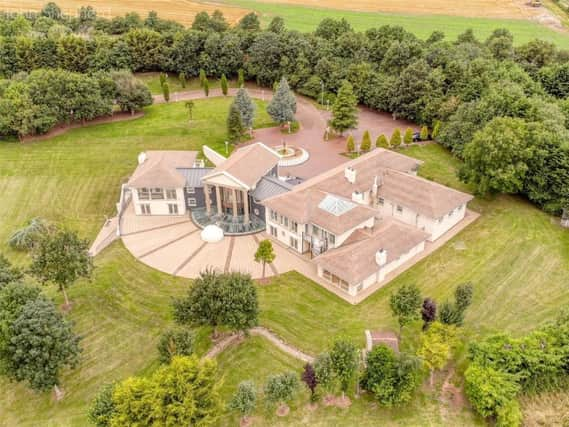 The stunning mansion near Sherbourne. Photo by John Shepherd Collection