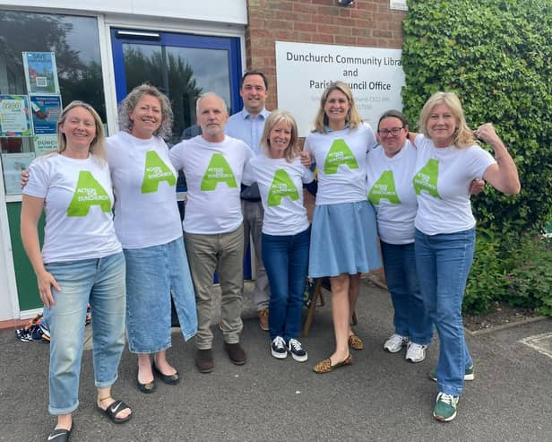 Some of the members of Action For Dunchurch.