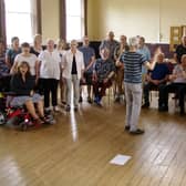 Choirmaster Chris Rowbury is back in Kenilworth for his 11th annual visit to lead a day of harmony singing for everyone — whether you think you can sing or not.