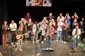 Raising the roof in Jamie's honour.