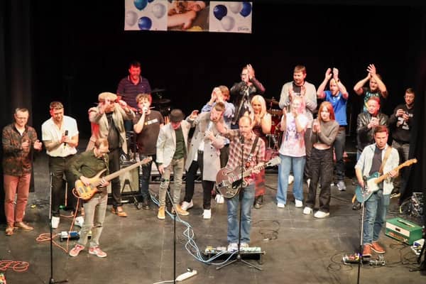 Raising the roof in Jamie's honour.