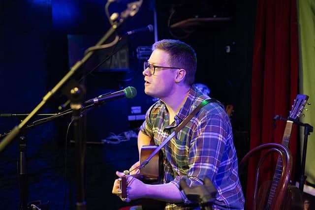 Greg Brice at the Temperance Café in Leamington (Chris Roberts/Widerview Visual Media)