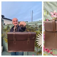 Can you help to find out what happened to Kenilworth owner of vintage leather bag?