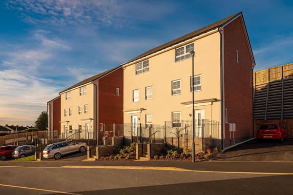 B&DWM - 005 - Three Storey homes at Saxon View