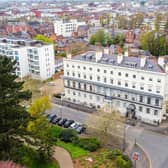 An apartment in Jephson Mansions in Leamington has been put up for sale. Photo by Fine and Country