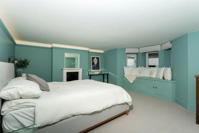 One of the five bedrooms. Photo by Fine and Country