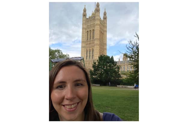 Char Bevan, founder and director of Flourish, attended an event in London about body image anxiety in relation to the Online Safety Bill on Wednesday July 5.