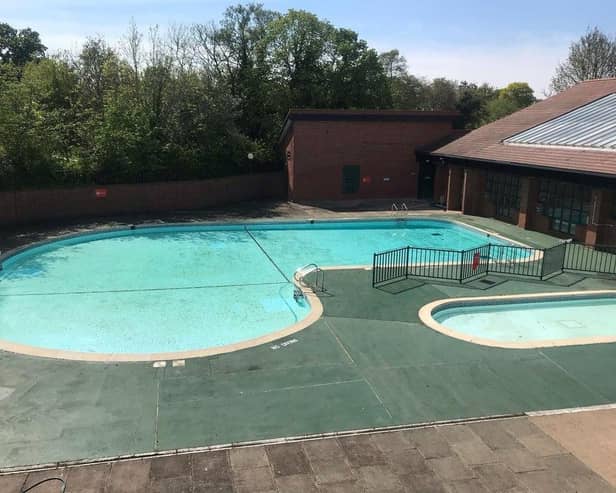 The lido at Abbey Fields swimming pool. Photo supplied