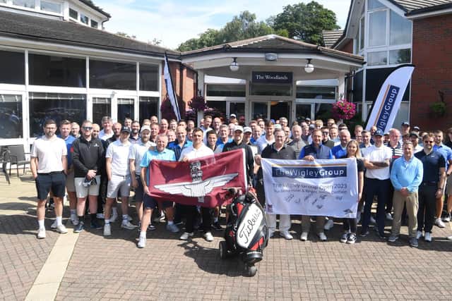 The Wigley Group's Golf Day and Gala Dinner raised more than £20,000 for charity. Picture supplied.