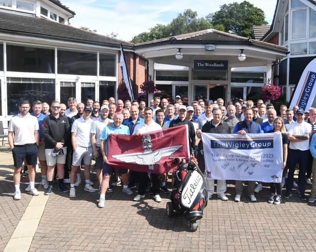 The Wigley Group's Golf Day and Gala Dinner raised more than £20,000 for charity. Picture supplied.