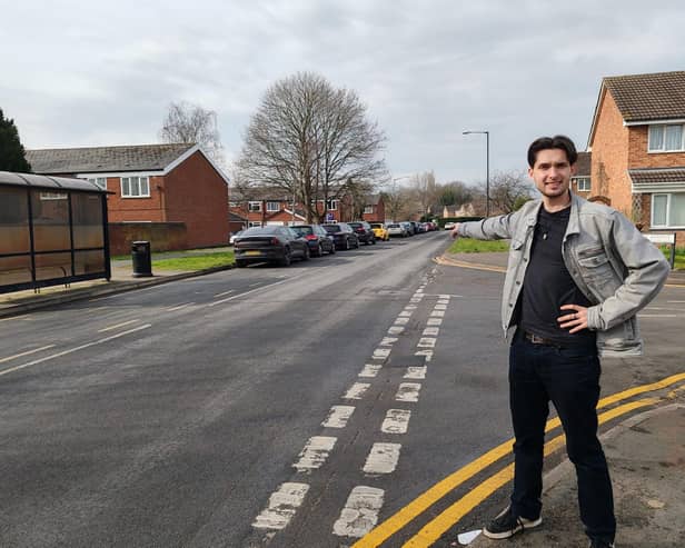 Sam Jones, who became a Green Party district councillor for the All Saints and Woodloes ward after a by-election in February, created a petition to collate all the concerns raised by residents. Photo supplied