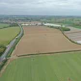 The site in Wasperton Farm is 350 metres from Barford, and is intended to provide minerals for building across Warwickshire. Photo supplied by Smiths Concrete