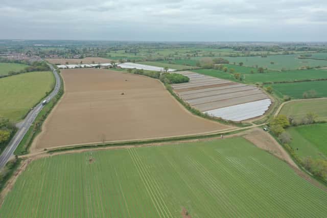 The site in Wasperton Farm is 350 metres from Barford, and is intended to provide minerals for building across Warwickshire. Photo supplied by Smiths Concrete