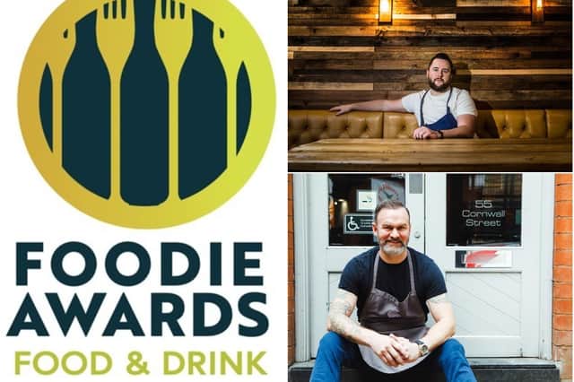 The Coventry and Warwickshire Foodies Awards, will once again be judged by Glynn Purnell (bottom right) and, joining him this year is Warwickshire Michelin Star chef Paul Foster (top right). Photos supplied