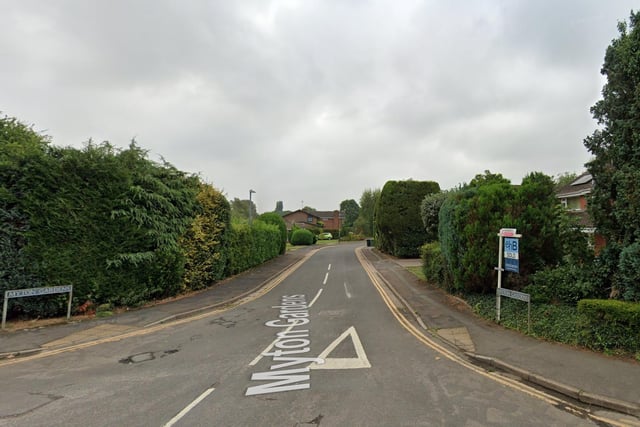 Myton Gardens had an average price of £913,900.