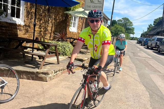 Riders tackled 50k from Chipping Warden to Stockton and back