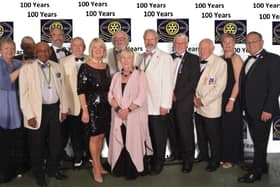Guests celebrate 100 years of the club.