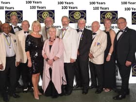 Guests celebrate 100 years of the club.