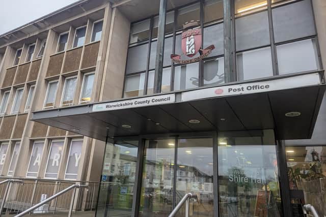 Shire Hall in Warwick, which is home to Warwickshire County Council. Photo by Leamington Courier