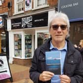 David with his new book.