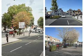 Changes are due to be made to one of the St Johns o Warwick town centre. Photos show an artist's impressions of the finished junction. Photos by Warwickshire County Council