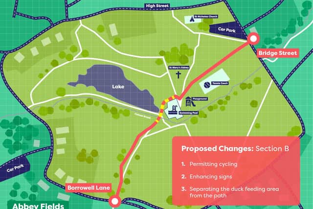 Section B of the proposed plans. Credit: Warwick District Council