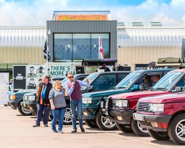 Gaydon Land Rover show
