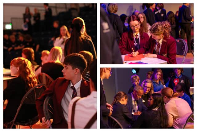 Kenilworth School and Sixth Form hosted the KMAT Great Debate. Photos supplied by Kenilworth School and Sixth Form