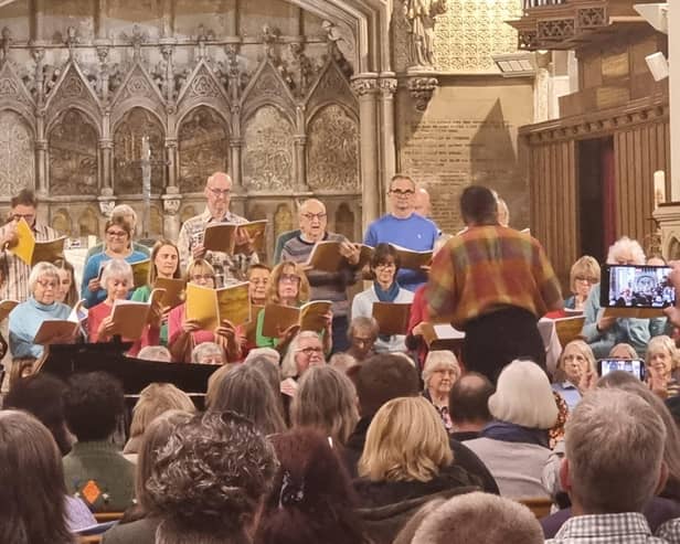Vox Populi in the beautiful setting of Holy Trinity Leamington