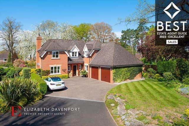 The property also has views of Warwick Castle. Photo by Elizabeth Davenport