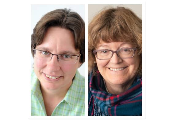 Professor Siobhan Quenby MBE and Professor Rosemary Collier OBE. Pictures courtesy of The University of Warwick