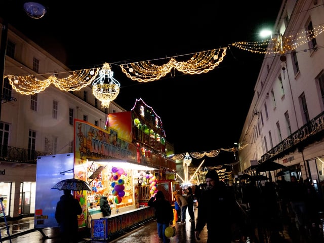 Photo from the Leamington Christmas Lights Switch-on 2024.