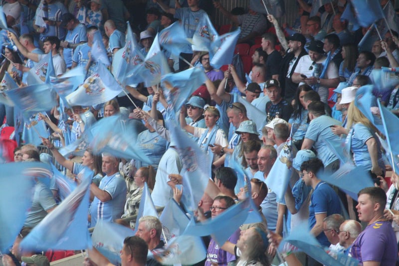 Coventry fans full of optimism before the game