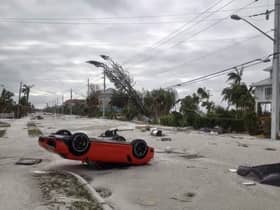 Photos of the devastation caused by Hurricane Ian in Fort Myers, Florida.
