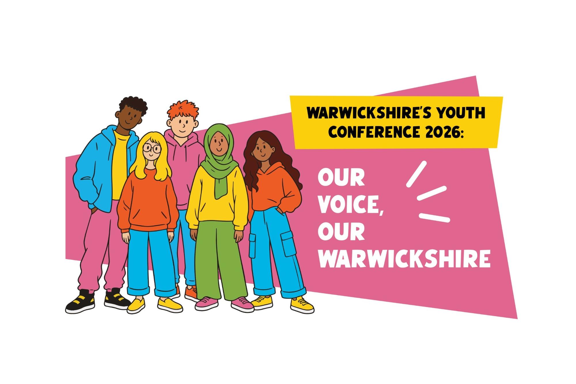 Fun packed Warwickshire Youth Conference event is still open for bookings