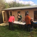 The Willows Project's new cabin