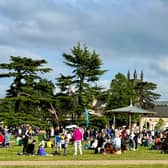 A large crowd attended The Right Royal Picnic event.