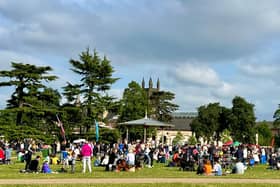 A large crowd attended The Right Royal Picnic event.