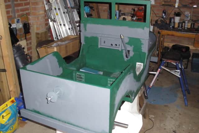 Jeremy Whyman took around six months each to build the two cars.
